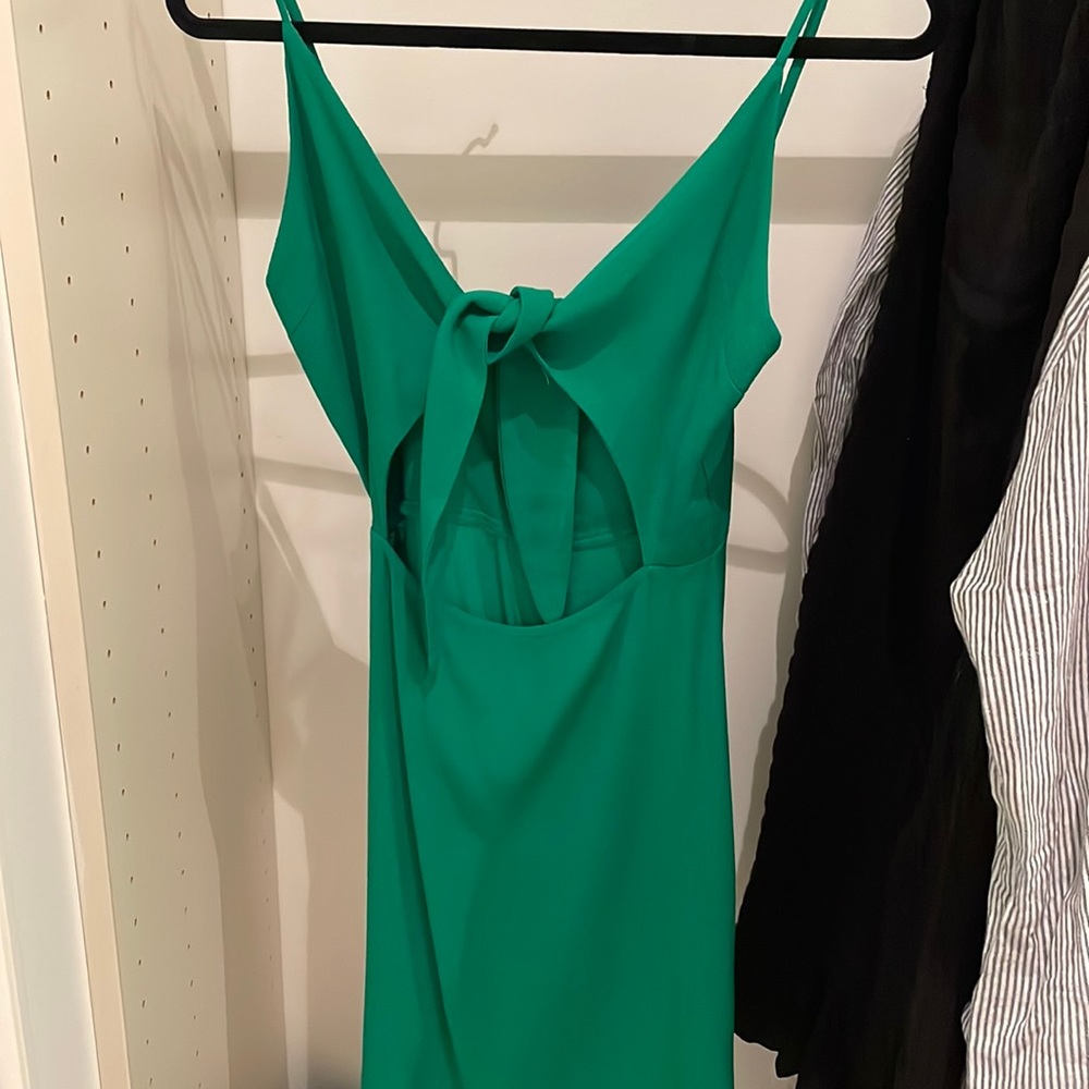 Flynn Skye Jolly Green Bri Mini Dress